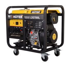 Электрогенератор дизельный LDG 7000L Huter Электрогенератор дизельный LDG 7000L Huter