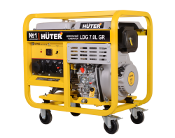 Электрогенератор дизельный LDG 7.0L GR Huter Электрогенератор дизельный LDG 7.0L GR Huter