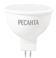 Лампа светодиодная РЕСАНТА LL-R-MR16-7W-230-3K-GU5.3