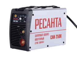 Сварочный аппарат инверторный Ресанта САИ 250К (компакт) Сварочный аппарат инверторный Ресанта САИ 250К (компакт)