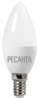 Лампа светодиодная РЕСАНТА LL-R-C37-5W-230-4K-E14