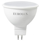 Лампа светодиодная EUROLUX LL-E-MR16-7W-230-4K-GU5.3 Лампа светодиодная EUROLUX LL-E-MR16-7W-230-4K-GU5.3