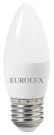 Лампа светодиодная EUROLUX LL-E-C37-6W-230-2,7K-E27 Лампа светодиодная EUROLUX LL-E-C37-6W-230-2,7K-E27